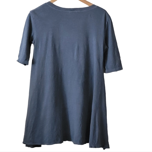 Free People Oversized Short Sleeve Side Slit Tunic - Picture 2 of 8